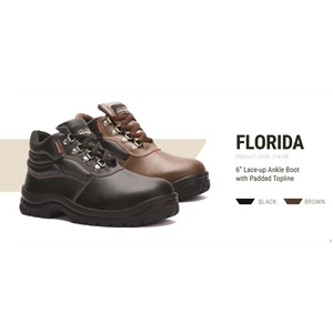 Sepatu Safety Krushers Type Florida Hitam
