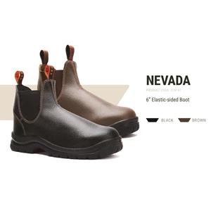 Sepatu Safety Krushers Type Nevada Coklat