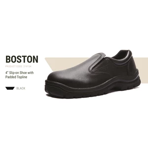 Sepatu Safety Krushers Type Boston Hitam